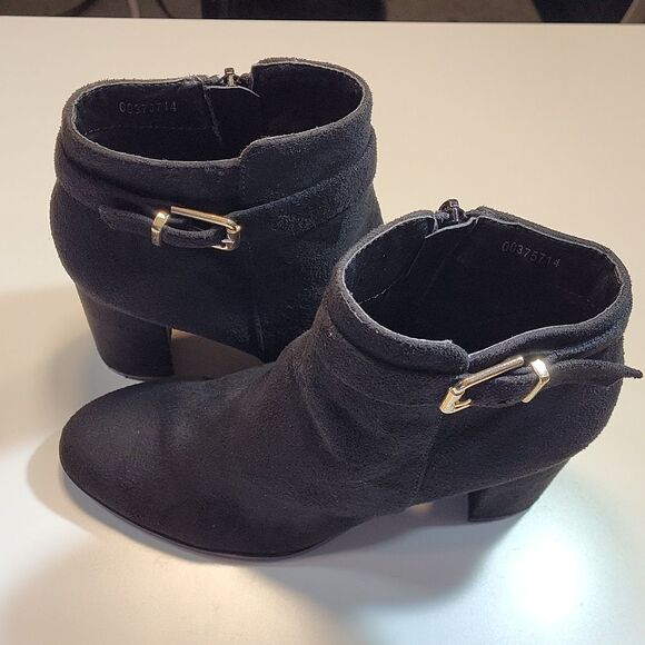 FOREVER SUEDE ANKLE BOOTIES ZIPPER CLOSURE - Picture 6 of 12